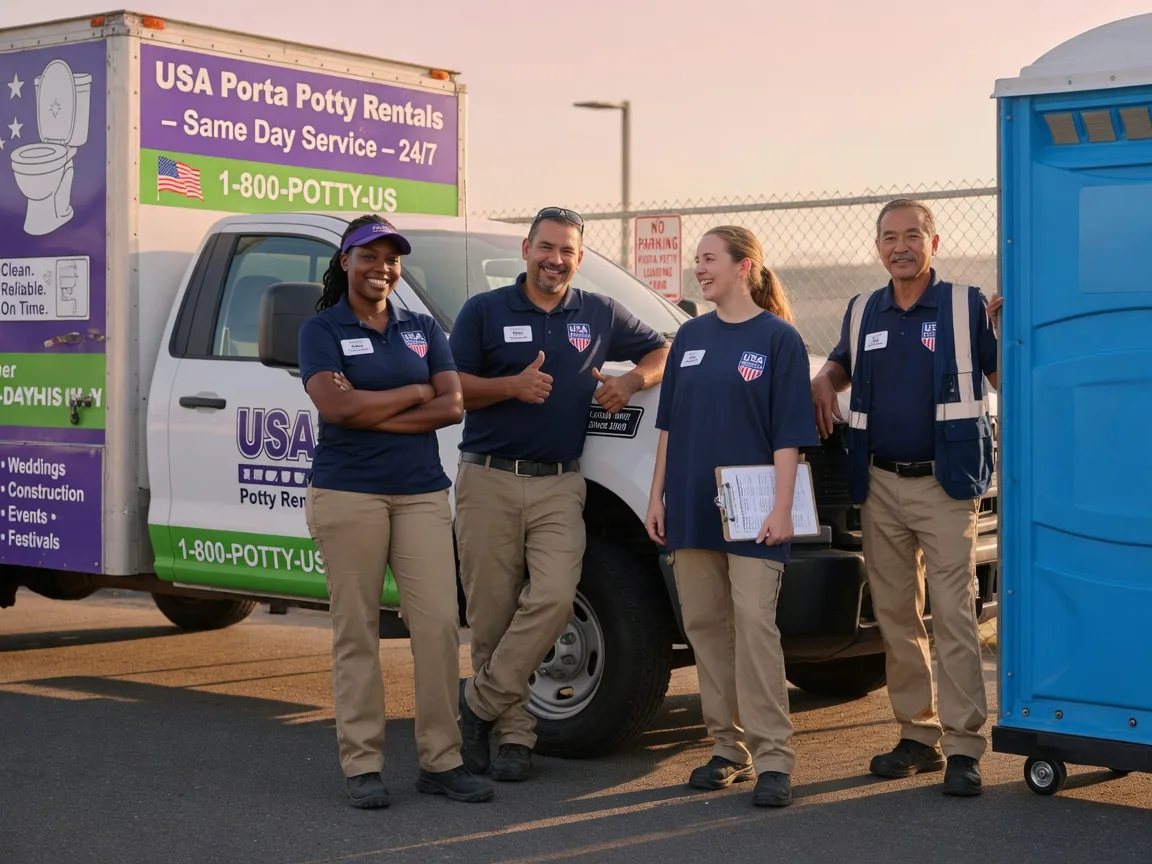 Porta Potty Rental company in Wade, NC